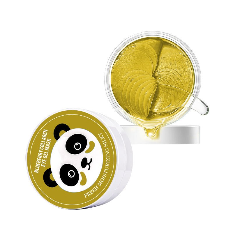 Panda Eye Mask Rose Collagen Glycerin Thick Sheet Lux Spa Edition For Contoured Hydration - merch gone viral.
