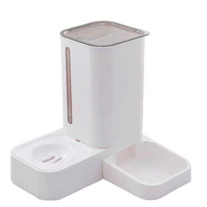 Pet Automatic Water Storage Double Plastic Pet Bowl - merch gone viral.