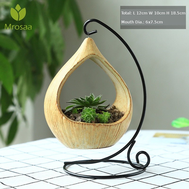 Planter Ceramic Landscape With Three Versatile Forms Planter - Merch Gone Viral