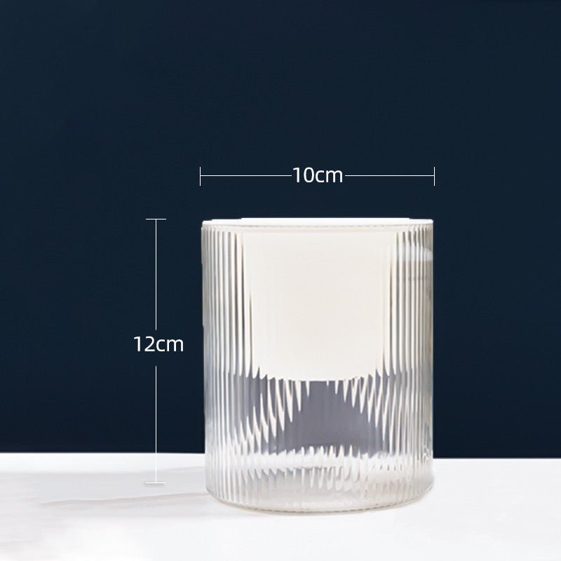Plastic Self Watering Succulent Pot With Clear Vertical Pattern - Merch Gone Viral