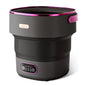 Portable Washing Machine 13L Foldable Mini Washer with with 4 Modes and Spin Basket Deep Cleaning of Underwear Baby Clothes - merch gone viral.