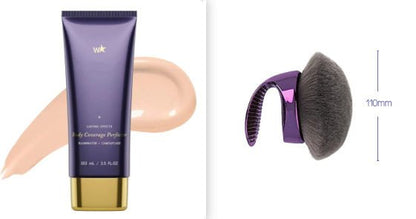 Premium Body Tattoo Concealer Care Cream Waterproof Long Lasting Coverage With Precision Brush - merch gone viral.