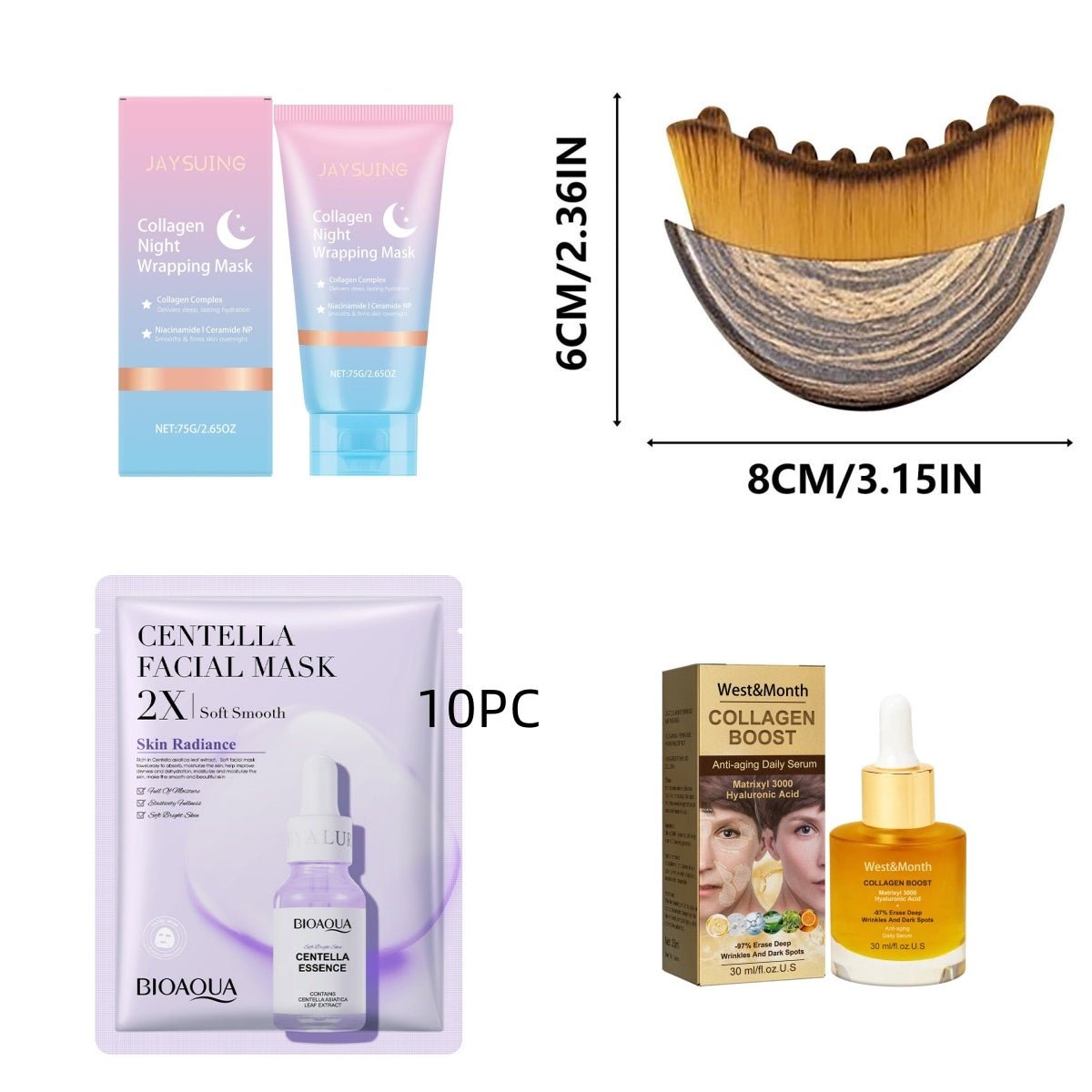 Premium Collagen Overnight Sleep Mask - Transformative Peel Treatment for Radiant, Flawless Skin Limited Edition - merch gone viral.