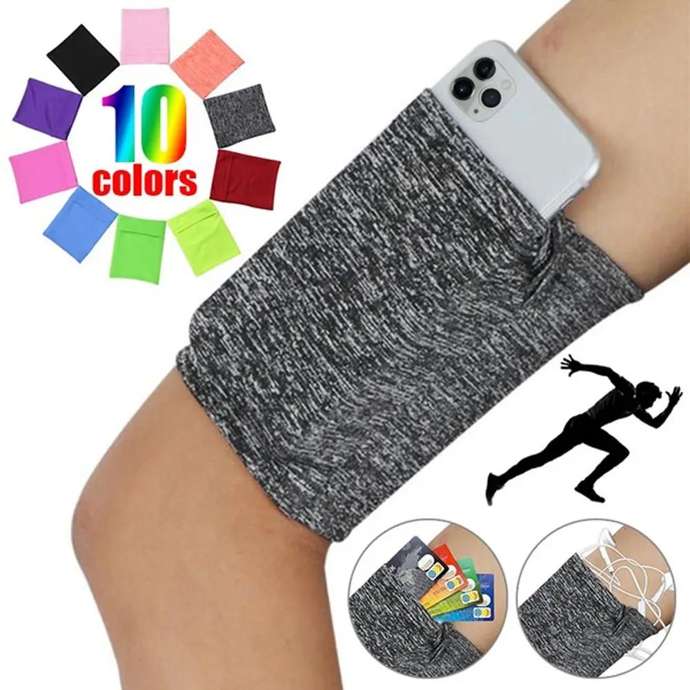 Premium Lycra Running Armband Phone Holder, Breathable Performance - merch gone viral.