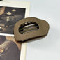 Premium Matte Finish Flat Oval Hair Claw Clip Elite - merch gone viral.