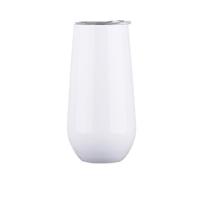 Premium Stainless Steel U - Shaped Champagne Coupe - Elegant Reusable Barware in Multiple Finishes - merch gone viral.