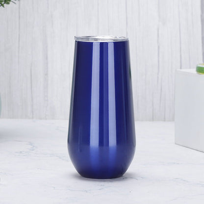 Premium Stainless Steel U - Shaped Champagne Coupe - Elegant Reusable Barware in Multiple Finishes - merch gone viral.