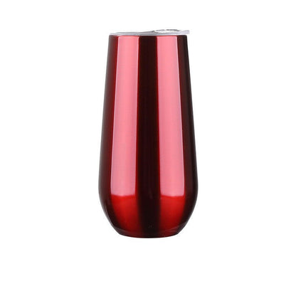 Premium Stainless Steel U - Shaped Champagne Coupe - Elegant Reusable Barware in Multiple Finishes - merch gone viral.