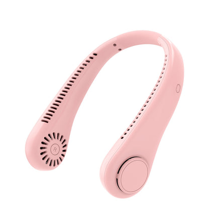 Rechargeable Neck Fan With Hands Free USB Bladeless Design For On The Go Cooling - Merch Gone Viral