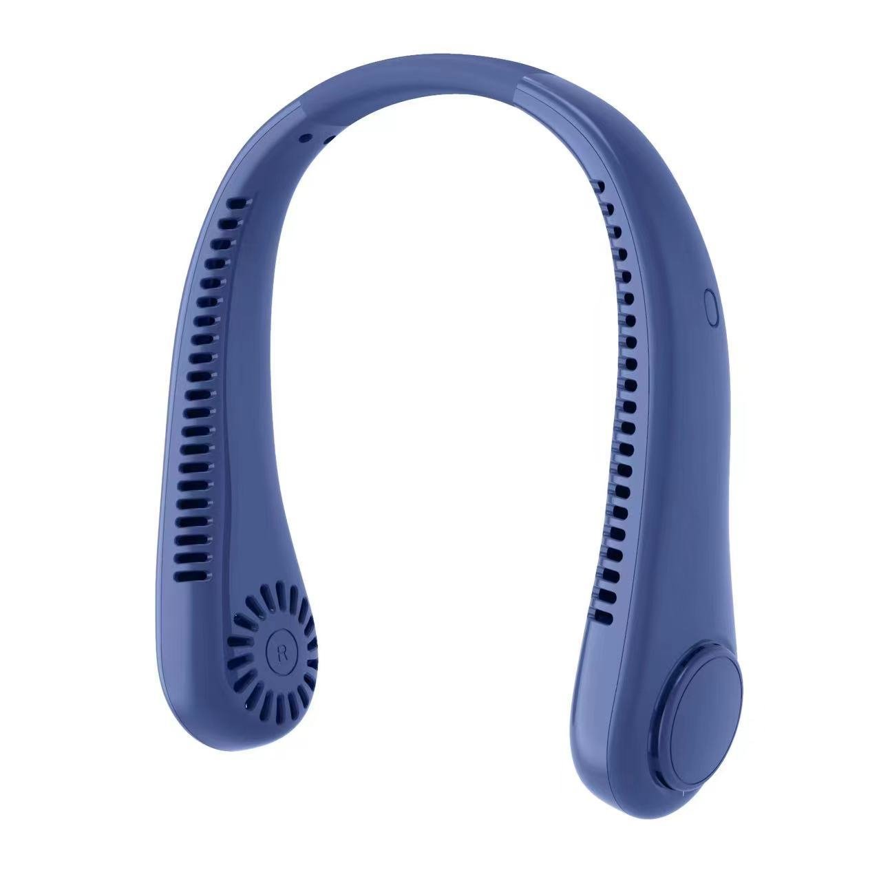 Rechargeable Neck Fan With Hands Free USB Bladeless Design For On The Go Cooling - Merch Gone Viral
