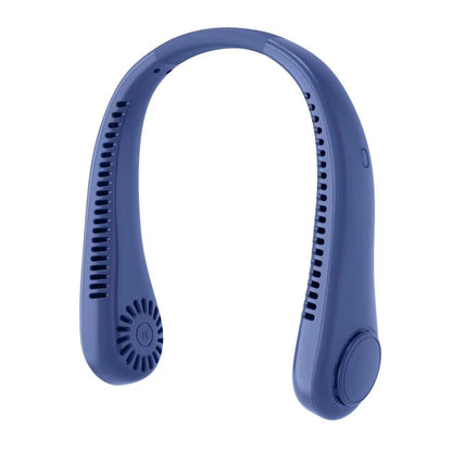 Rechargeable Neck Fan With Hands Free USB Bladeless Design For On The Go Cooling - Merch Gone Viral