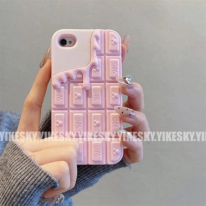 Rilakkuma Bear Chocolate Silicone iPhone Case Exclusive Limited Edition Anti Scratch Anti Fingerprint - merch gone viral.