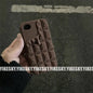 Rilakkuma Bear Chocolate Silicone iPhone Case Exclusive Limited Edition Anti Scratch Anti Fingerprint - merch gone viral.