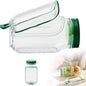 Salad Pod, Salad Jar for Lunch, Vertical Layering Salad Pod Built, Portable Leakproof Container with Side Opening, Keep It Fresh - merch gone viral.