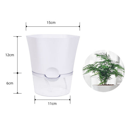 Self-Watering Hydroponic Flower Pot For Indoor - Merch Gone Viral