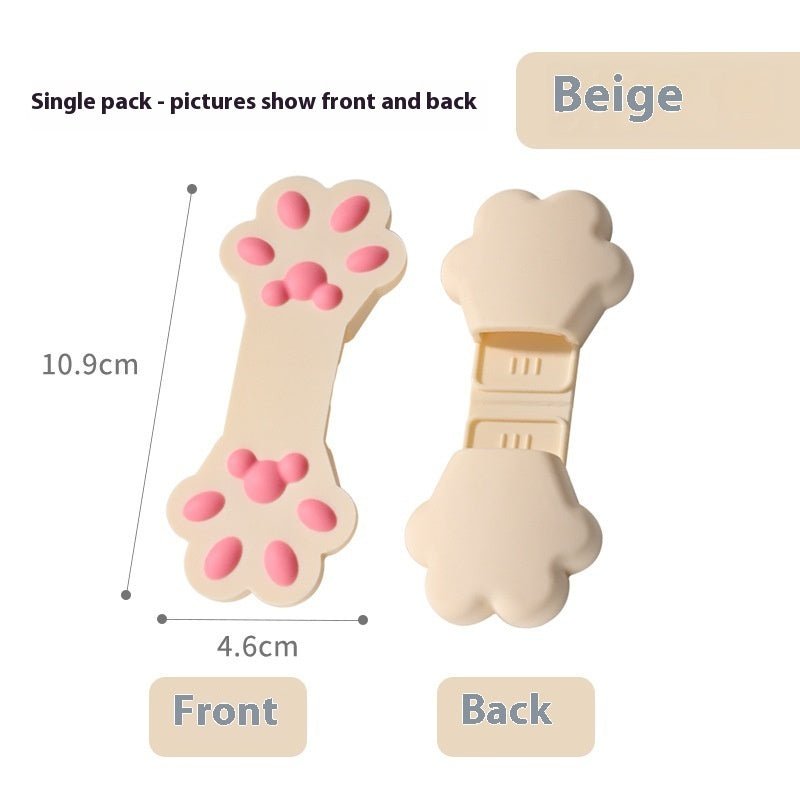 Silicone Cat Paw Finger Guard Anti - Scald Clip For Kitchen and eating. Eat mess free! Perfect for Chicken wings! - merch gone viral.