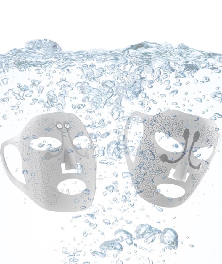 Silicone Facial Massage Mask Set With Pulse For Tightening Boosts Circulation And Firmness - Merch Gone Viral