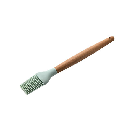 Silicone Kitchen Utensils With Wooden Handle Heat Resistant - Merch Gone Viral