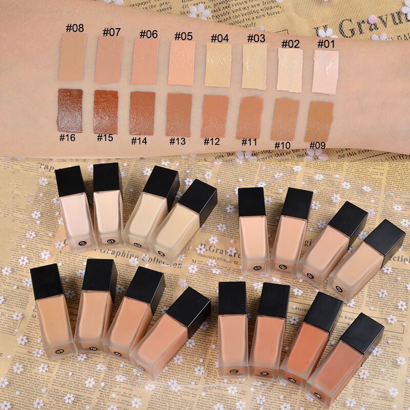 Silk Infused Full Coverage Foundation Luxe Silk Collection Airbrushed Finish Long Wear - merch gone viral.