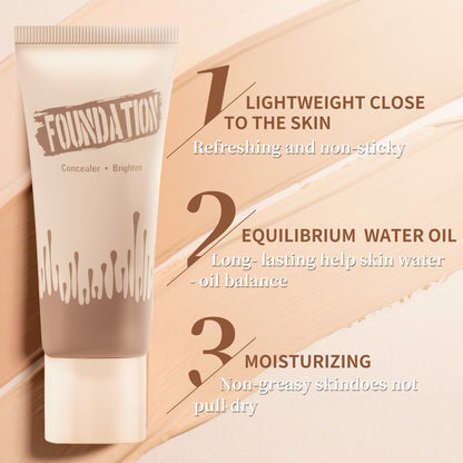 Silk Lux Concealing Foundation BB Cream Elite Oil Control Brightening For Natural Coverage Six Shades - merch gone viral.