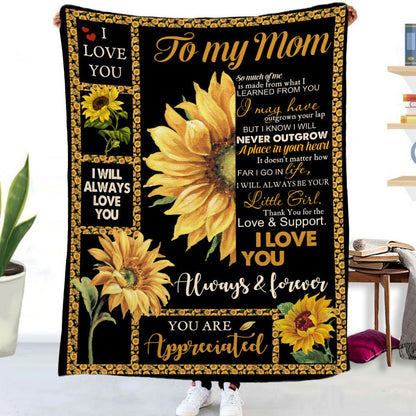 Soft Oversized Throw Gift Blanket With Inspirational Words - Merch Gone Viral