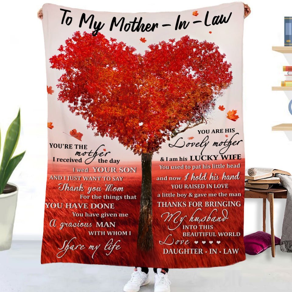 Soft Oversized Throw Gift Blanket With Inspirational Words - Merch Gone Viral