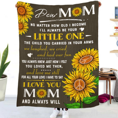 Soft Oversized Throw Gift Blanket With Inspirational Words - Merch Gone Viral