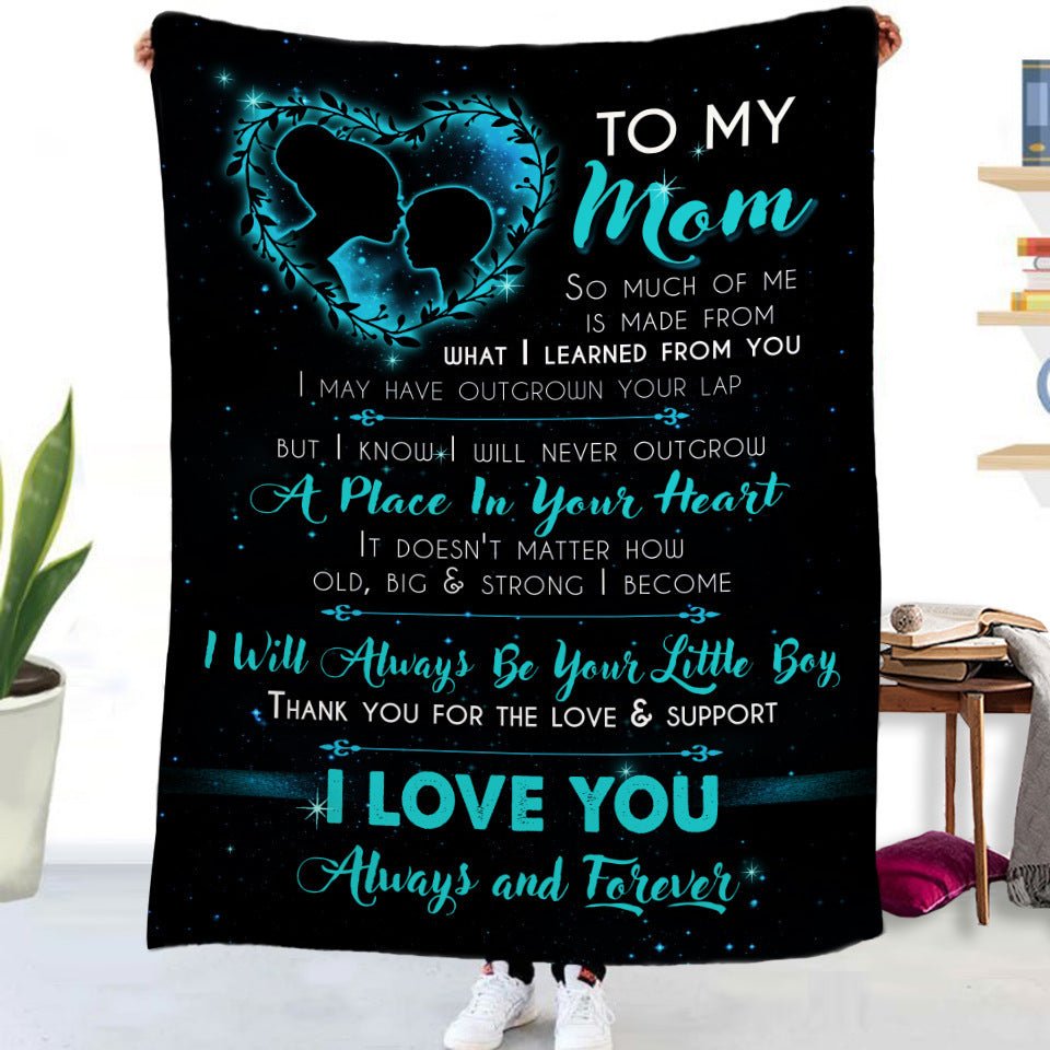 Soft Oversized Throw Gift Blanket With Inspirational Words - Merch Gone Viral