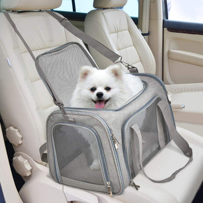Soft Sided Airline Pet Carrier For Cats Dogs And Puppies - Merch Gone Viral