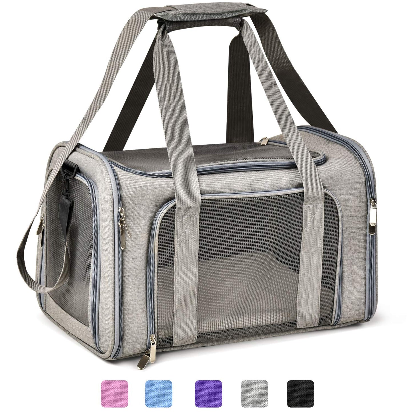 Soft Sided Airline Pet Carrier For Cats Dogs And Puppies - Merch Gone Viral