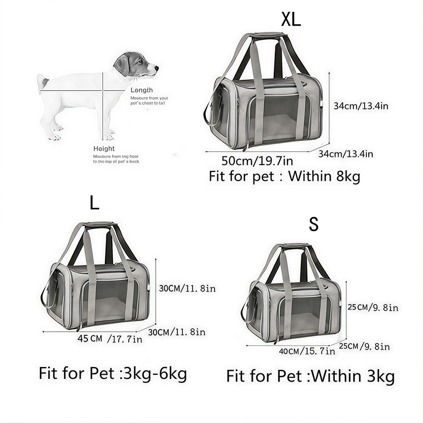 Soft Sided Airline Pet Carrier For Cats Dogs And Puppies - Merch Gone Viral