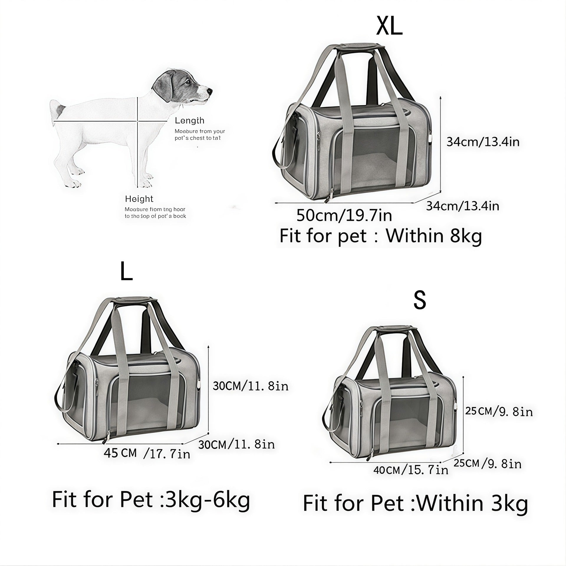 Soft Sided Airline Pet Carrier For Cats Dogs And Puppies - Merch Gone Viral