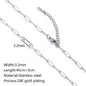 Stainless Steel Vacuum Vapor Plating 18K Gold Color Protection Lip Chain Accessories - merch gone viral.