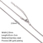 Stainless Steel Vacuum Vapor Plating 18K Gold Color Protection Lip Chain Accessories - merch gone viral.