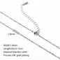 Stainless Steel Vacuum Vapor Plating 18K Gold Color Protection Lip Chain Accessories - merch gone viral.