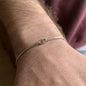 Stainless Steel Valentine's Day Knot Snake Chain Necklace Hand Knotted Bracelet - merch gone viral.