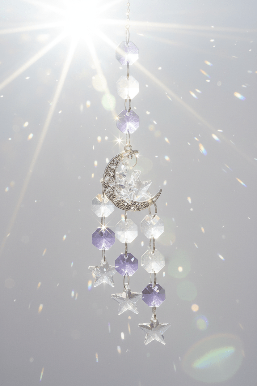 Sun Catcher K9 Crystal Pendant for Elegant Window Decor - Merch Gone Viral