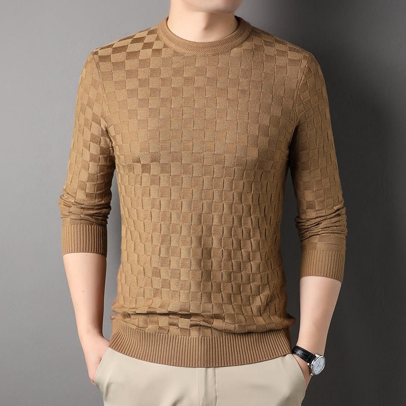Sweater Round Neck Sweater Casual Thin Loose T-shirt - merch gone viral.
