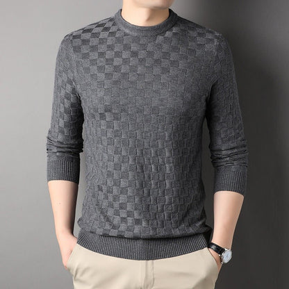 Sweater Round Neck Sweater Casual Thin Loose T-shirt - merch gone viral.