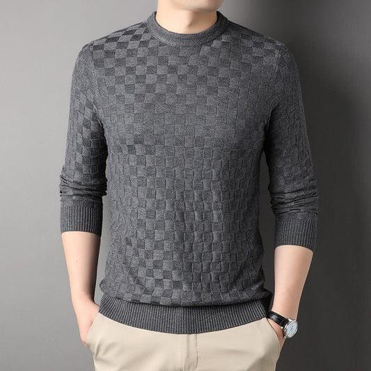 Sweater Round Neck Sweater Casual Thin Loose T-shirt - merch gone viral.