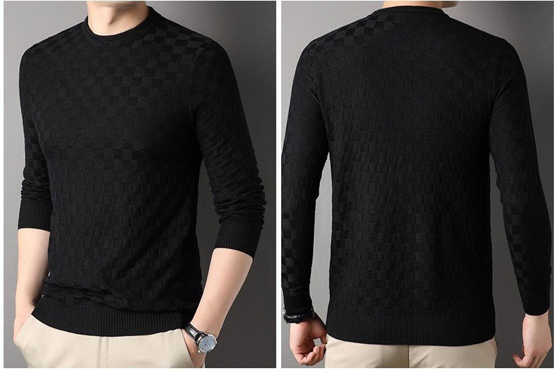 Sweater Round Neck Sweater Casual Thin Loose T-shirt - merch gone viral.