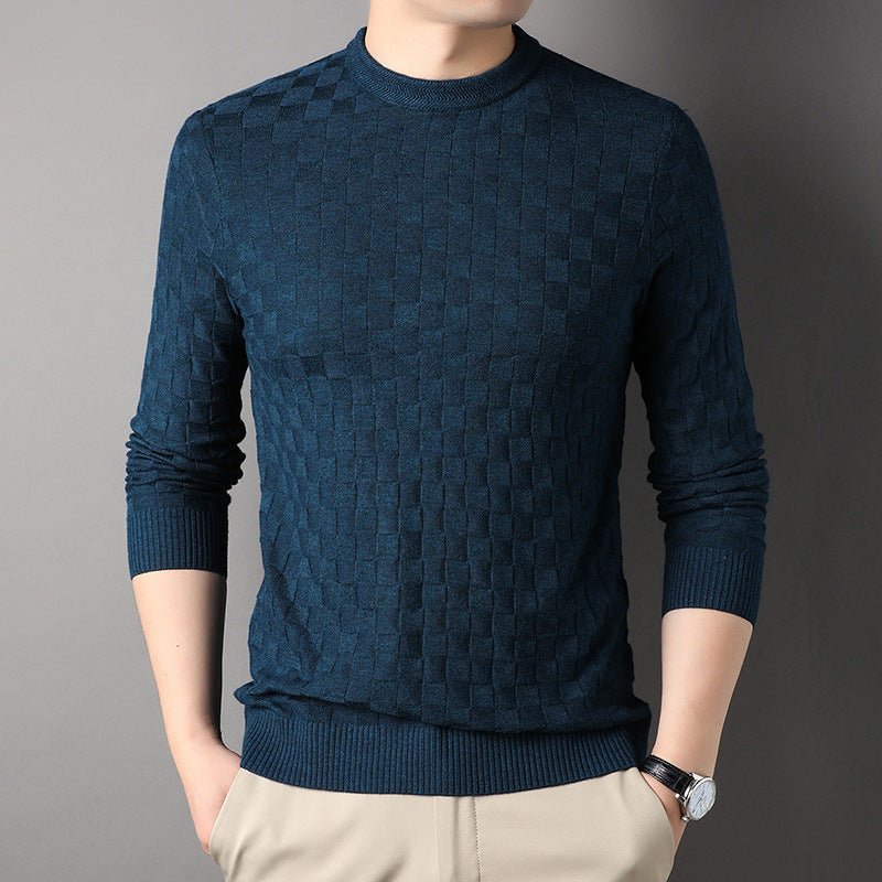 Sweater Round Neck Sweater Casual Thin Loose T-shirt - merch gone viral.