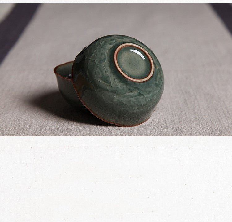 Tea Set Celadon Ceramic Teapot and Cups Tea Set - Merch Gone Viral