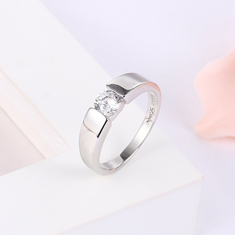 This Elegant Luxury Crown Diamond Couple Ring Set Platinum 18K Gold Elevates Your Wedding Day. - merch gone viral.