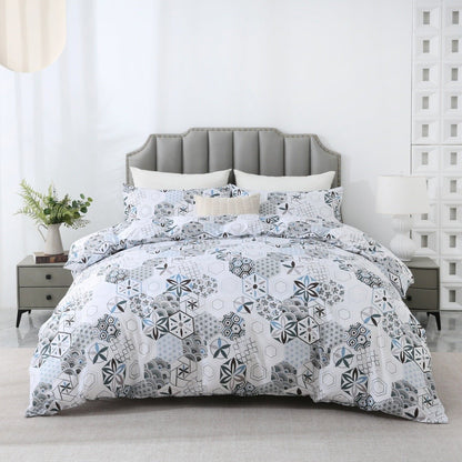 Three-Piece Botanical Floral Pillowcase Set for Beds - Merch Gone Viral