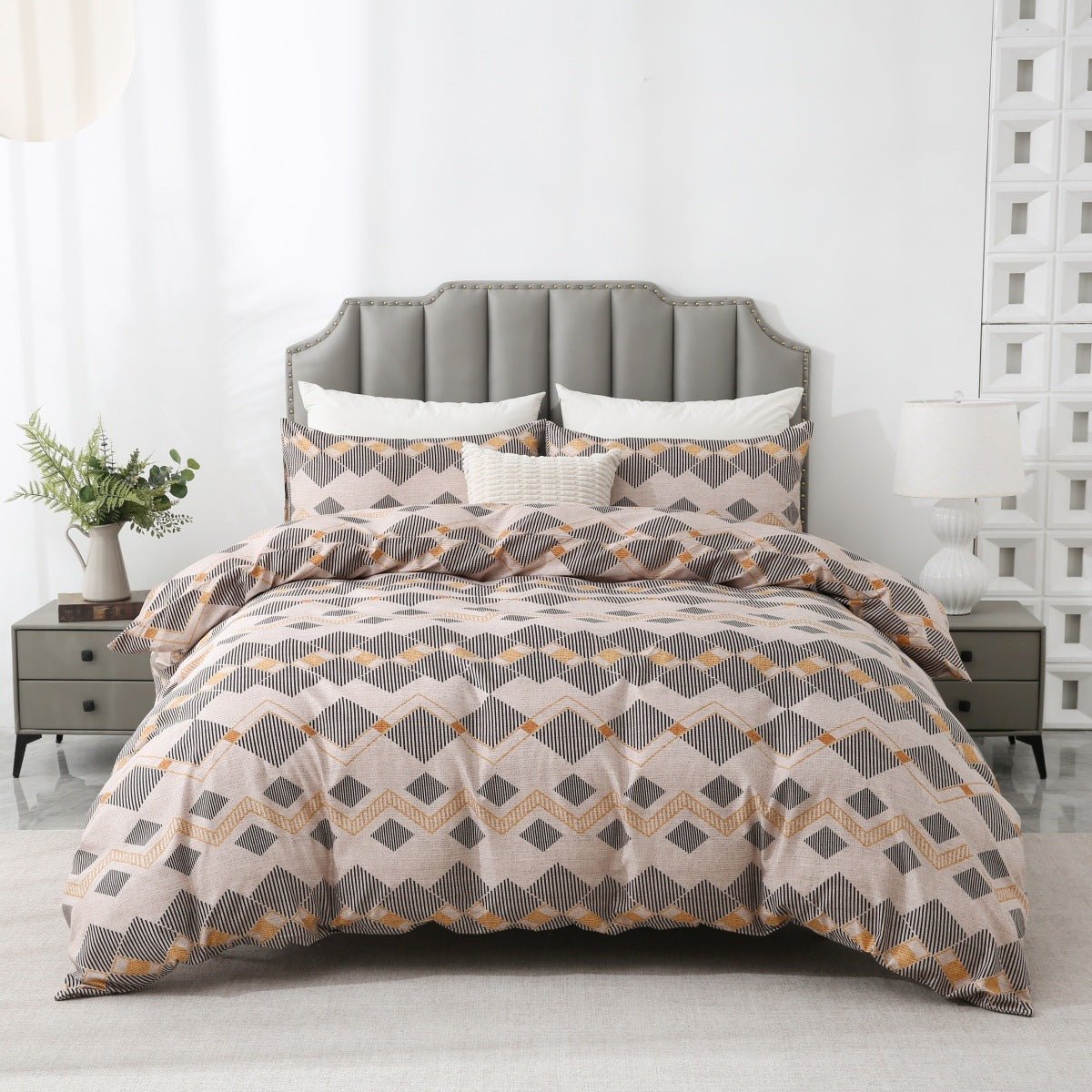 Three-Piece Botanical Floral Pillowcase Set for Beds - Merch Gone Viral