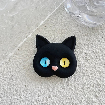 Universal Cartoon Cat Phone Stand Foldable Plastic Support - Merch Gone Viral