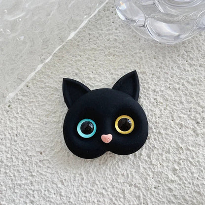 Universal Cartoon Cat Phone Stand Foldable Plastic Support - Merch Gone Viral