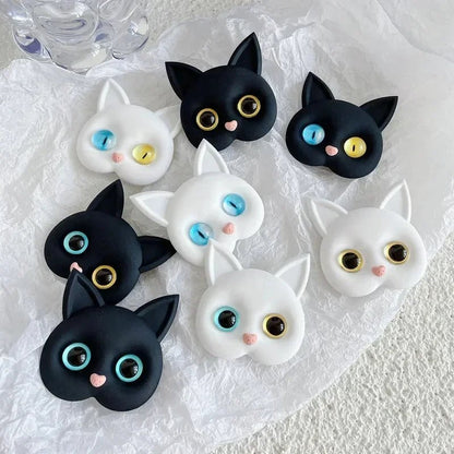 Universal Cartoon Cat Phone Stand Foldable Plastic Support - Merch Gone Viral
