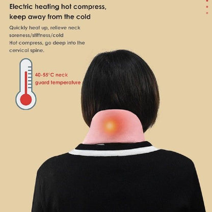 USB Heated Winter Scarf Women Men Adjust Temperature - merch gone viral.